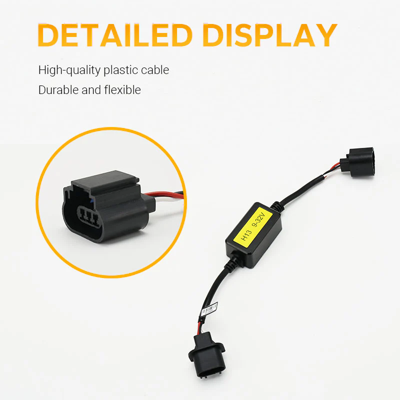 Fahren 9008/H13 Headlight CANbus Decoder, Anti-Flickering Harness Pack of 2 - Image 4