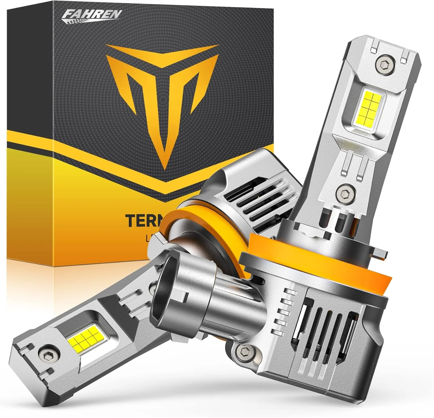 Fahren H11 LED Bulbs 100000LM, 24-CSP Chips Epic Night Visibility 2pc - Image 11