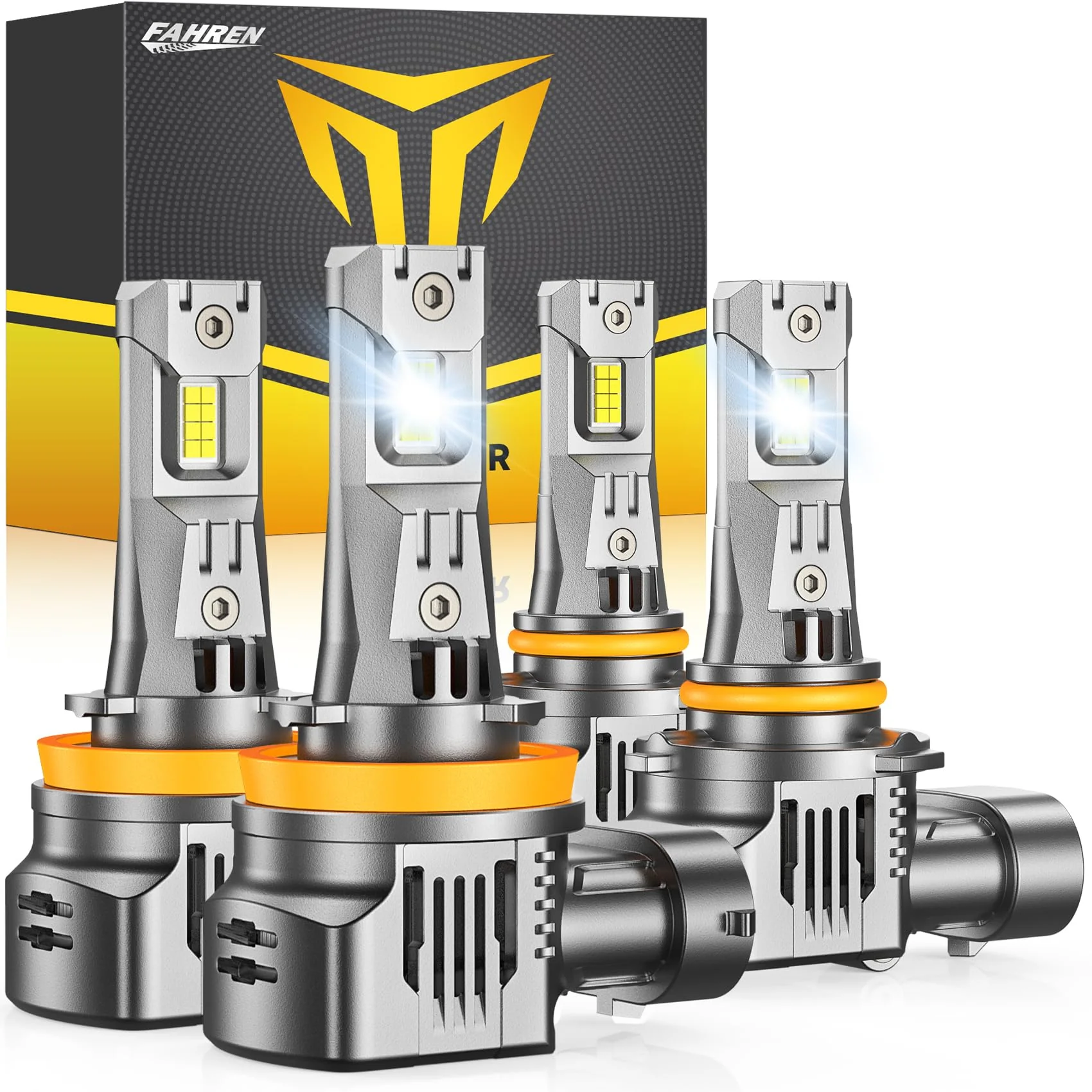 Fahren H11 LED Bulbs 100000LM, 24-CSP Chips Epic Night Visibility 2pc - Image 12