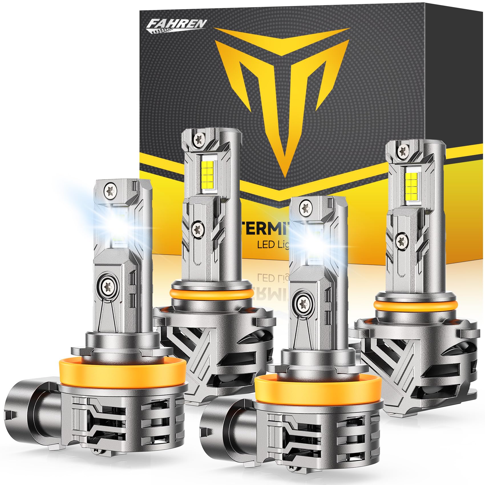 FAHREN H11/H9/H8 LED Bulb, 46,000LM, 900% Brighter(2-Pack) - Image 8
