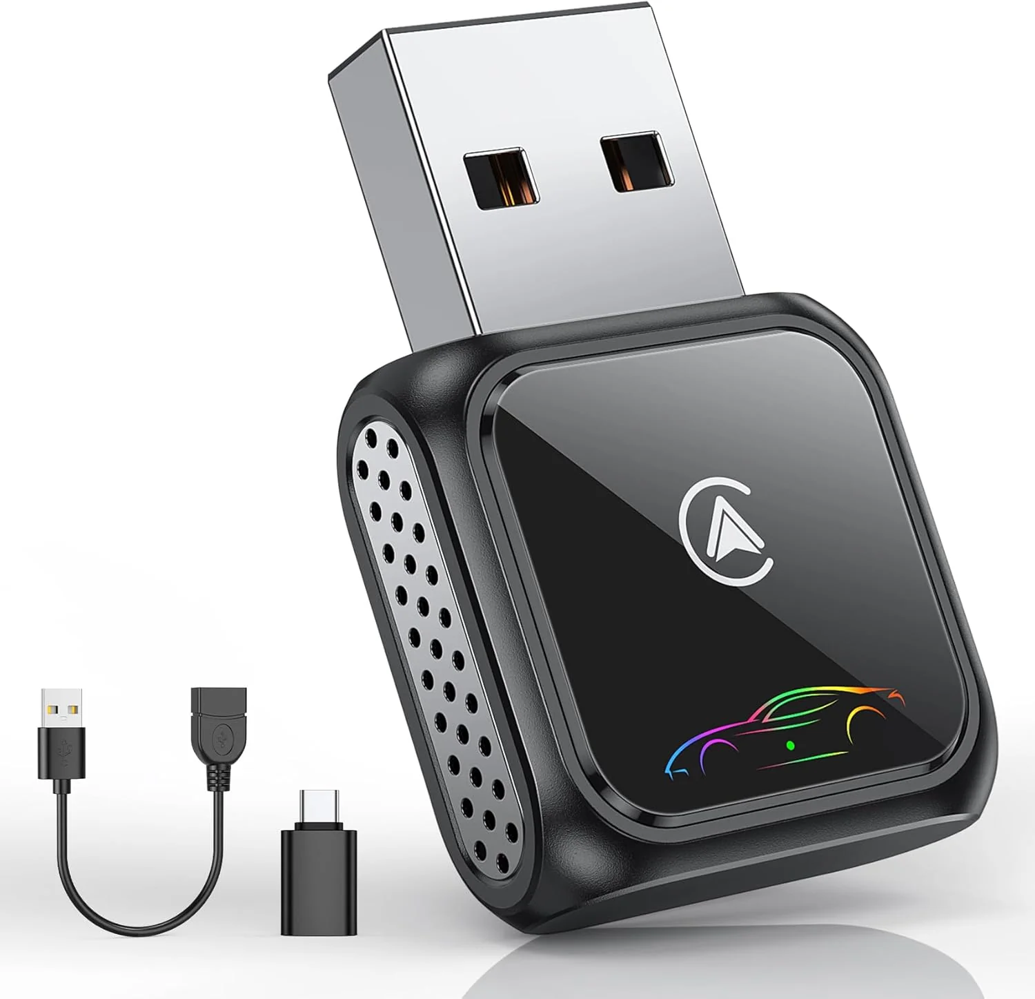 FAHREN Mini Wireless CarPlay Adapter – Zero Latency, iPhone 6+ & Android Auto (2017+) - Image 7
