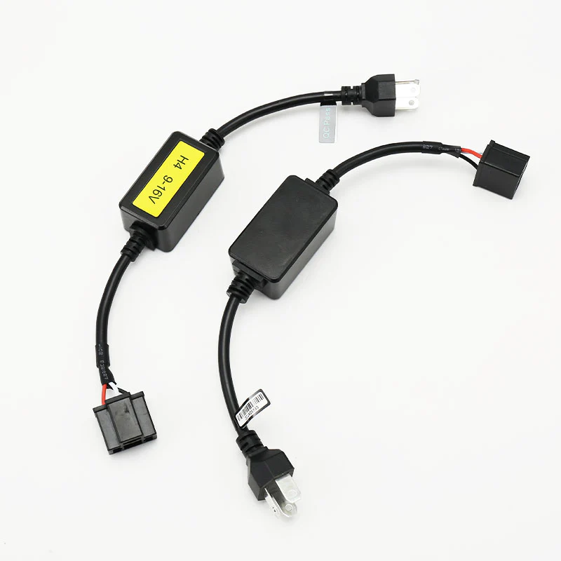 H4 CANbus Decoder, Plug-and-Play Anti-Flicker Module for Bulb Pack of 2 - Image 3