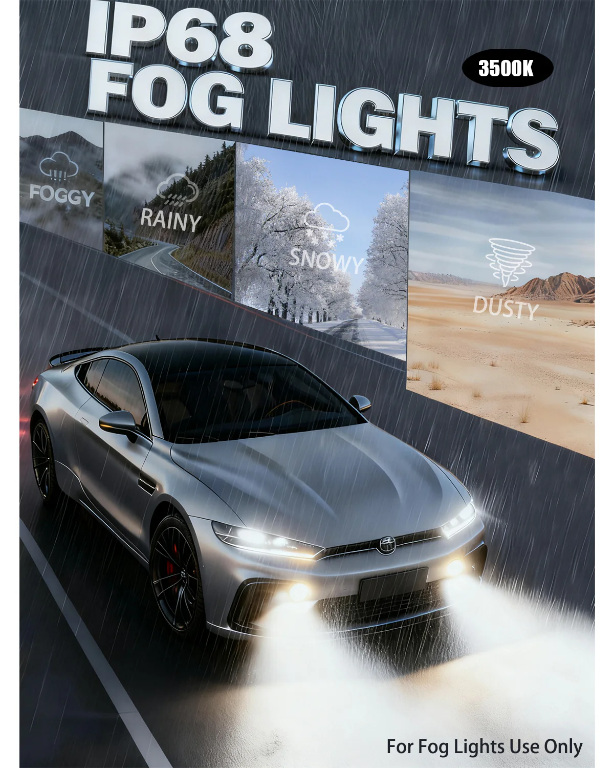 Fahren Latest 9006/HB4 Bulbs, 33,000LM 10X Ultra-Brighter, 6500K Cool White(2-Pack) - Image 8