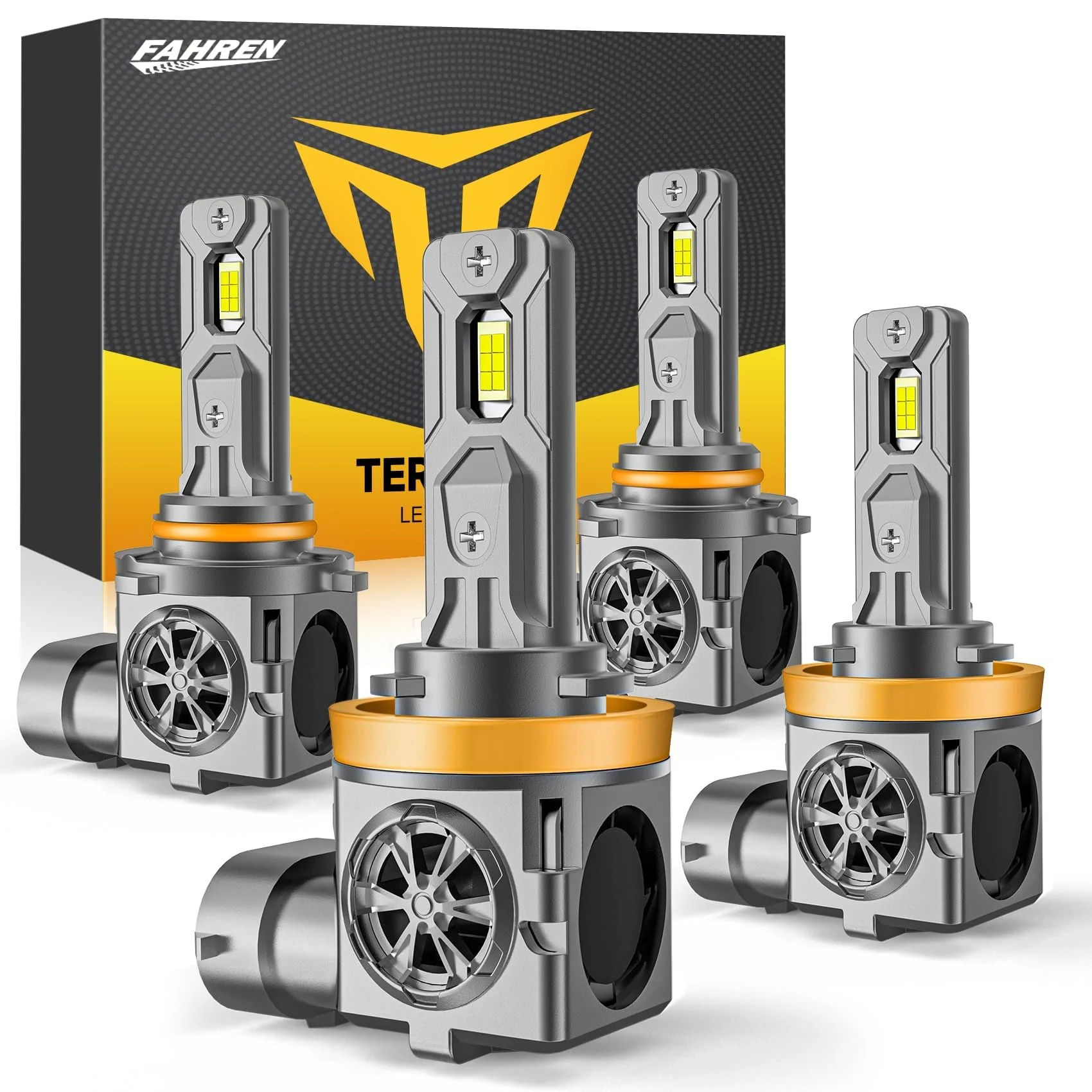 Termitor Latest 𝖧𝟣 Bulbs, 6500K Cool White Super Bright, 1:1 Halogen Size, No Adapter Required, Easy Install Non-Polarity Off Road Fog Lights, Pack of 2 - Image 17