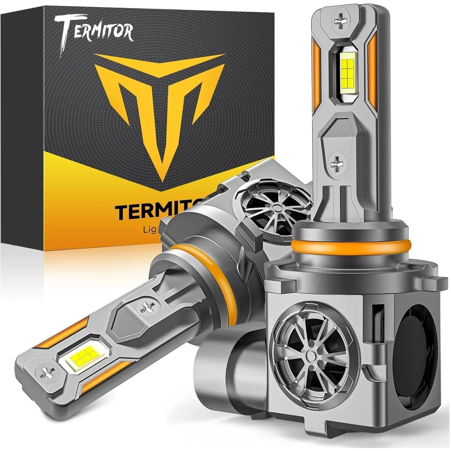 Termitor Latest 𝖧𝟣 Bulbs, 6500K Cool White Super Bright, 1:1 Halogen Size, No Adapter Required, Easy Install Non-Polarity Off Road Fog Lights, Pack of 2 - Image 18