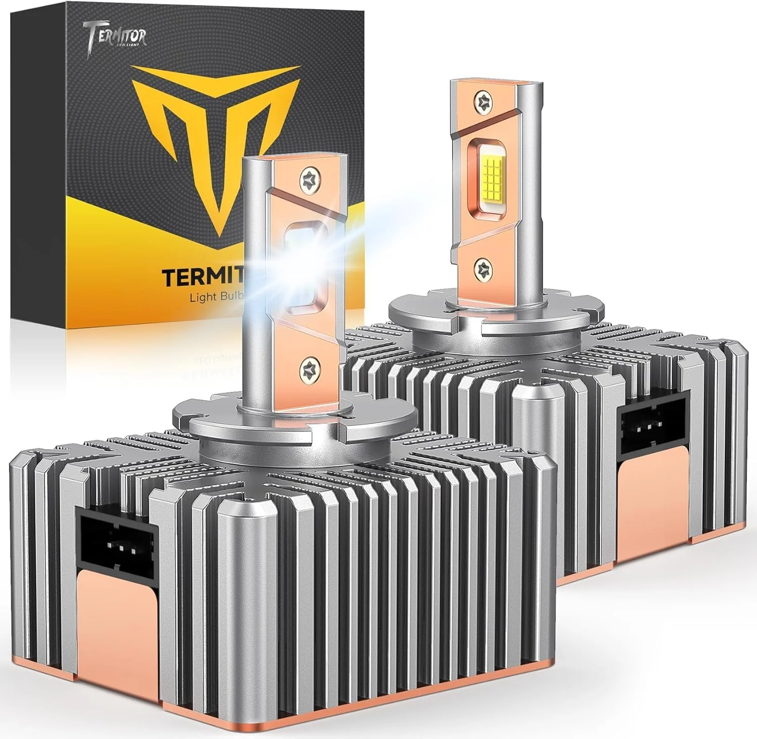 Termitor Latest 𝖧𝟣 Bulbs, 6500K Cool White Super Bright, 1:1 Halogen Size, No Adapter Required, Easy Install Non-Polarity Off Road Fog Lights, Pack of 2 - Image 19