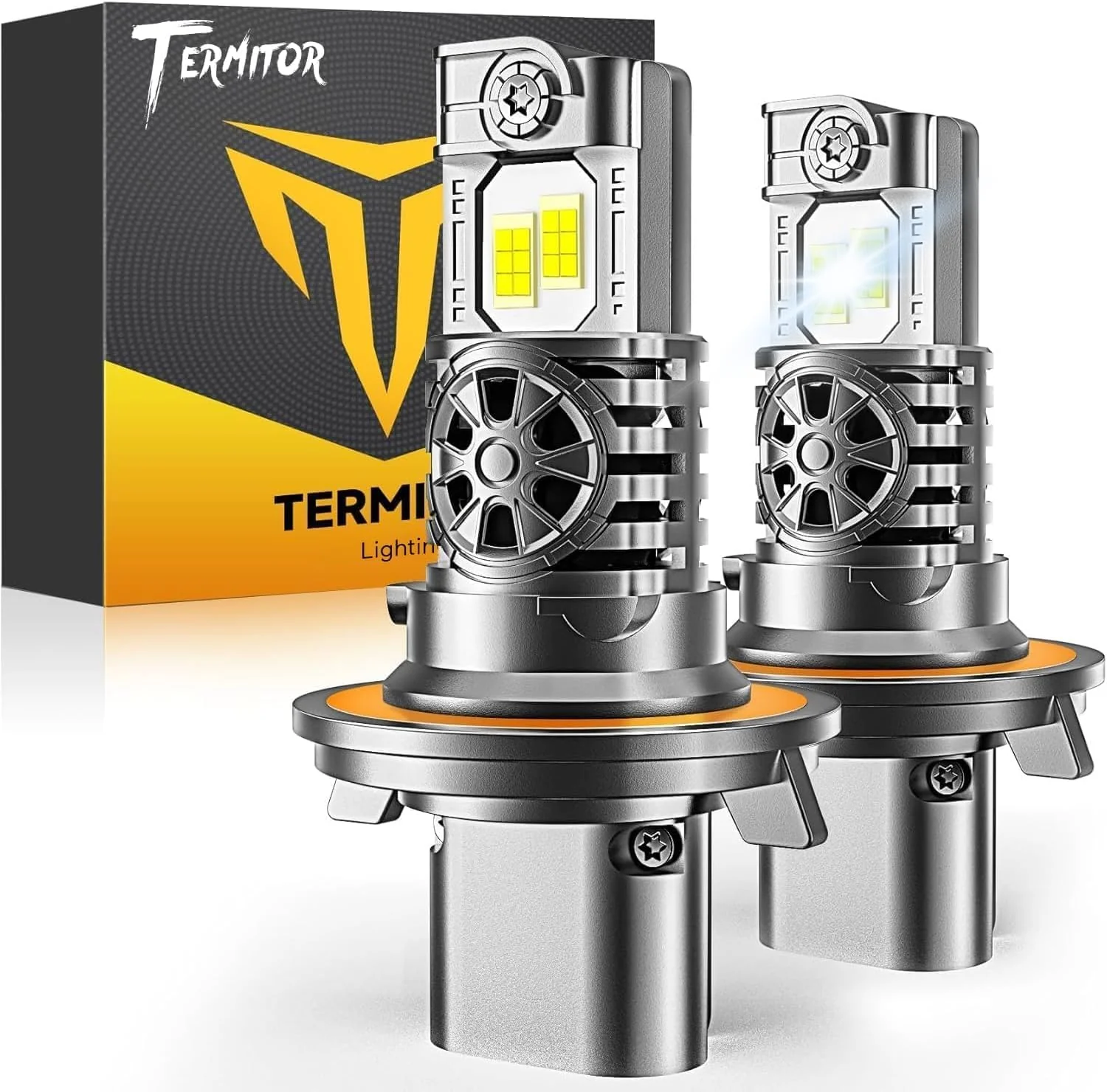 Termitor Latest 𝖧𝟣 Bulbs, 6500K Cool White Super Bright, 1:1 Halogen Size, No Adapter Required, Easy Install Non-Polarity Off Road Fog Lights, Pack of 2 - Image 21