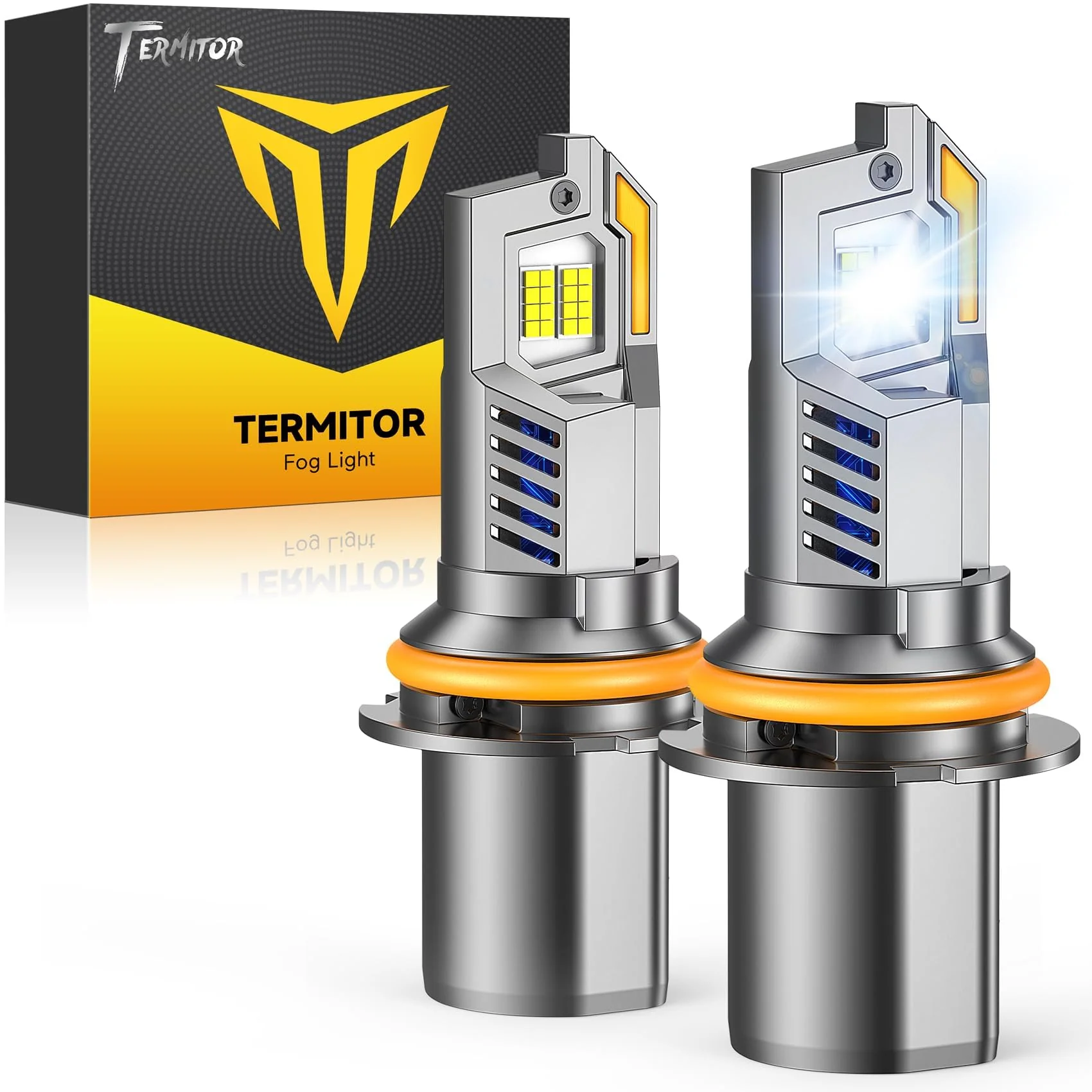 Termitor Latest 𝖧𝟣 Bulbs, 6500K Cool White Super Bright, 1:1 Halogen Size, No Adapter Required, Easy Install Non-Polarity Off Road Fog Lights, Pack of 2 - Image 22