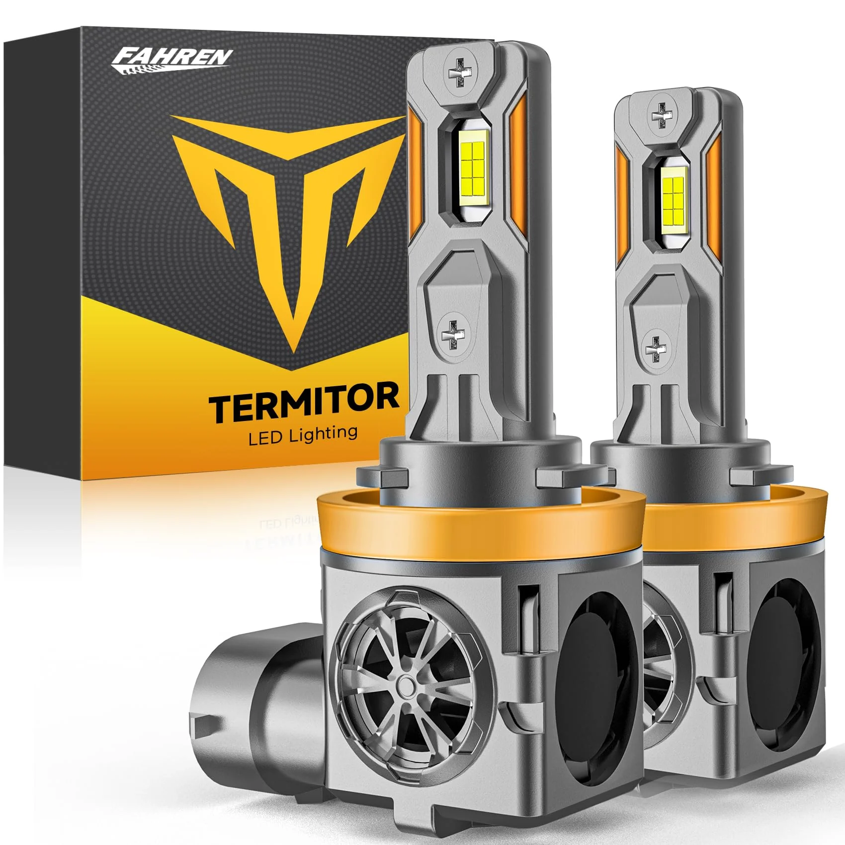 Termitor H13 9008 LED Headlight Bulbs, 10X Brighter Plug and Play 2pc - Image 10
