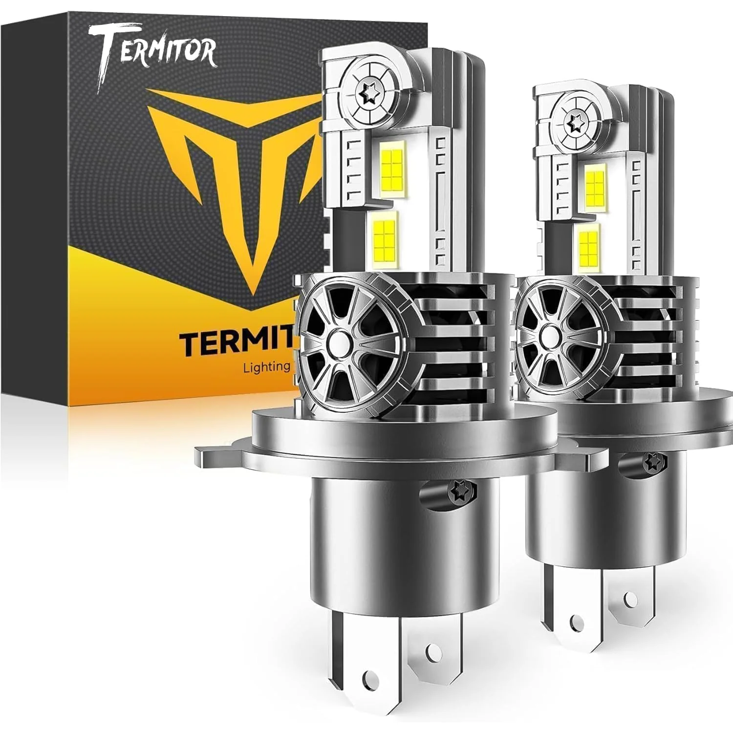 Termitor H13 9008 LED Headlight Bulbs, 10X Brighter Plug and Play 2pc - Image 9