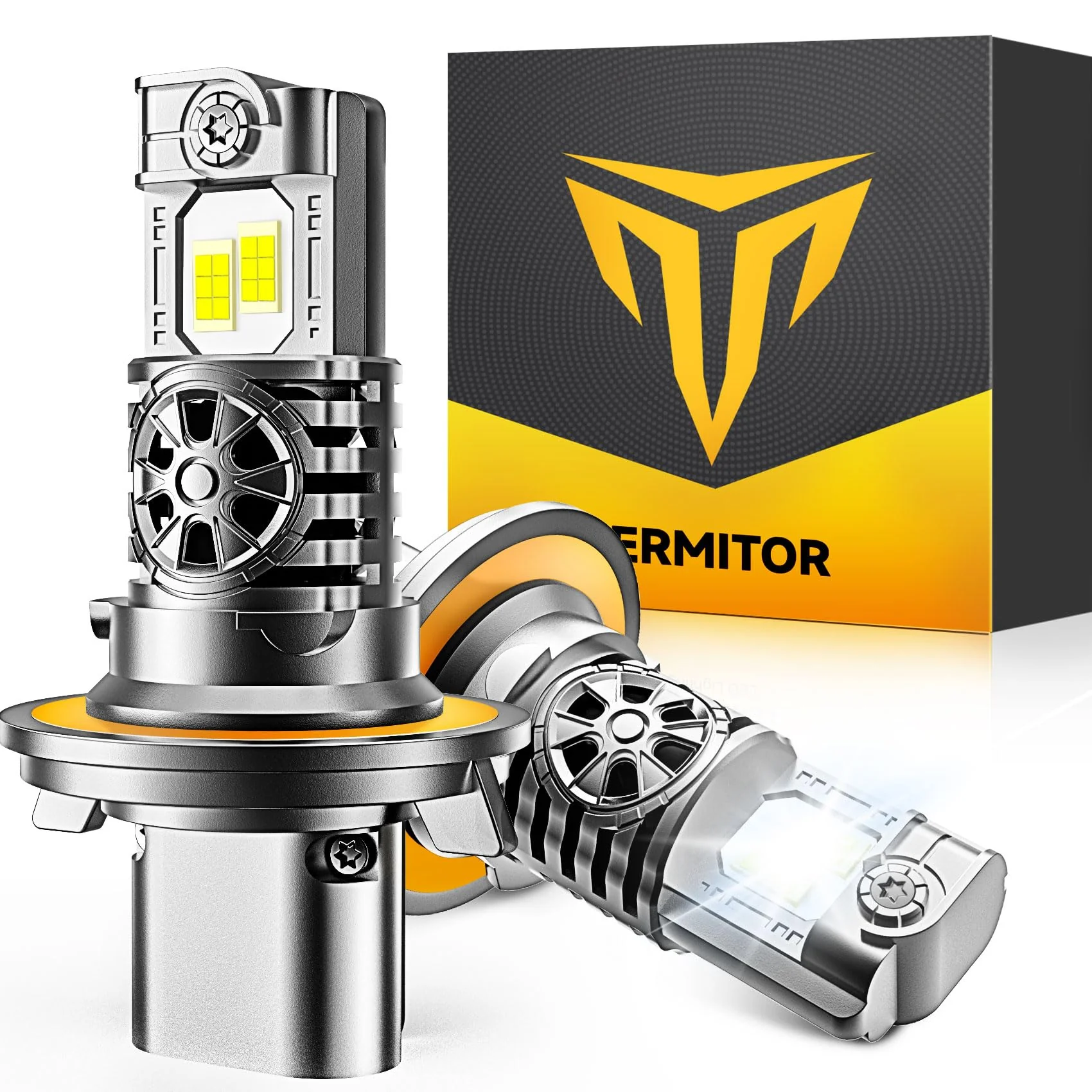Termitor H13 H10 LED Bulbs Combo for 2004-2014 Ford F-150, 80000LM 4pc - Image 12
