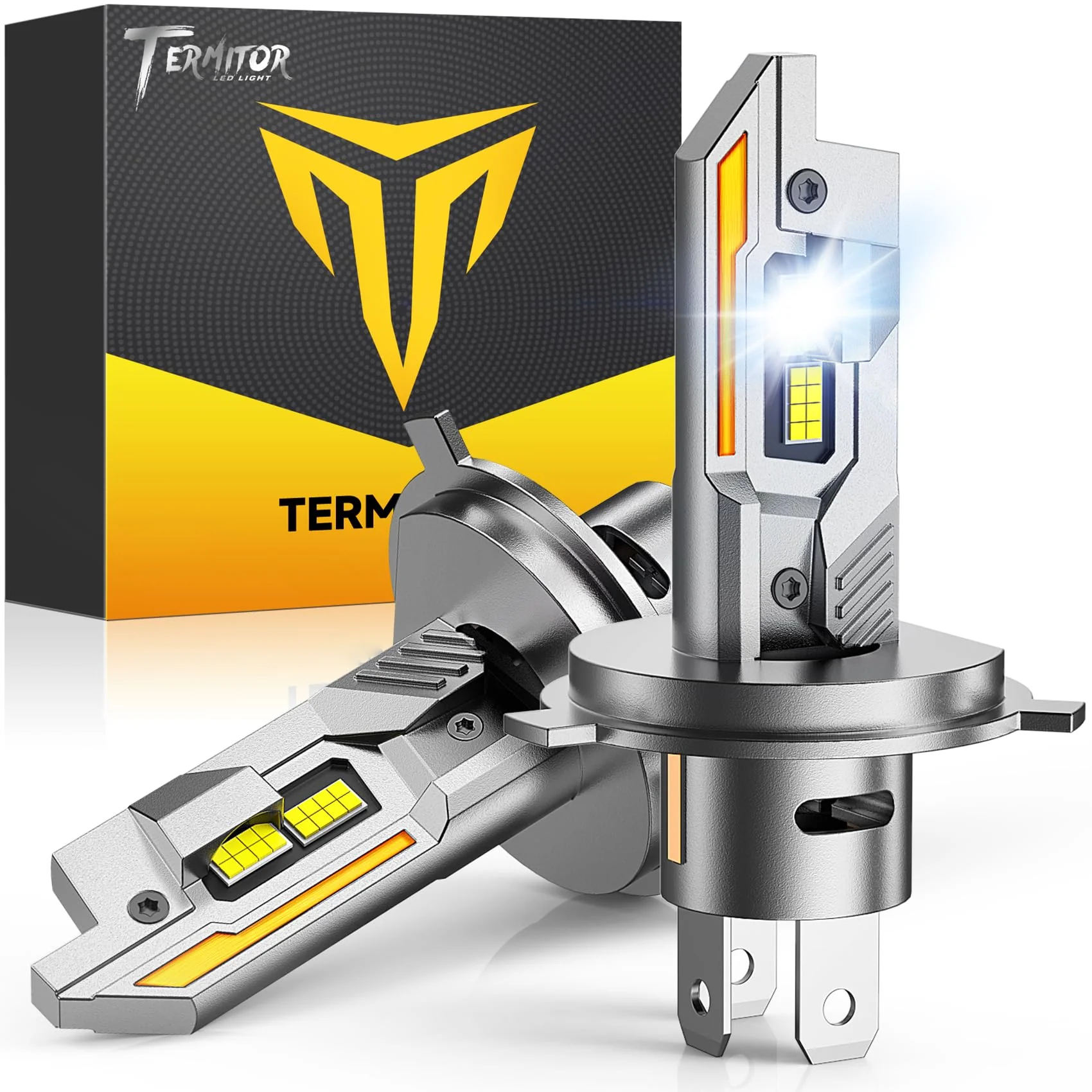 Termitor H13 H10 LED Bulbs Combo for 2004-2014 Ford F-150, 80000LM 4pc - Image 15