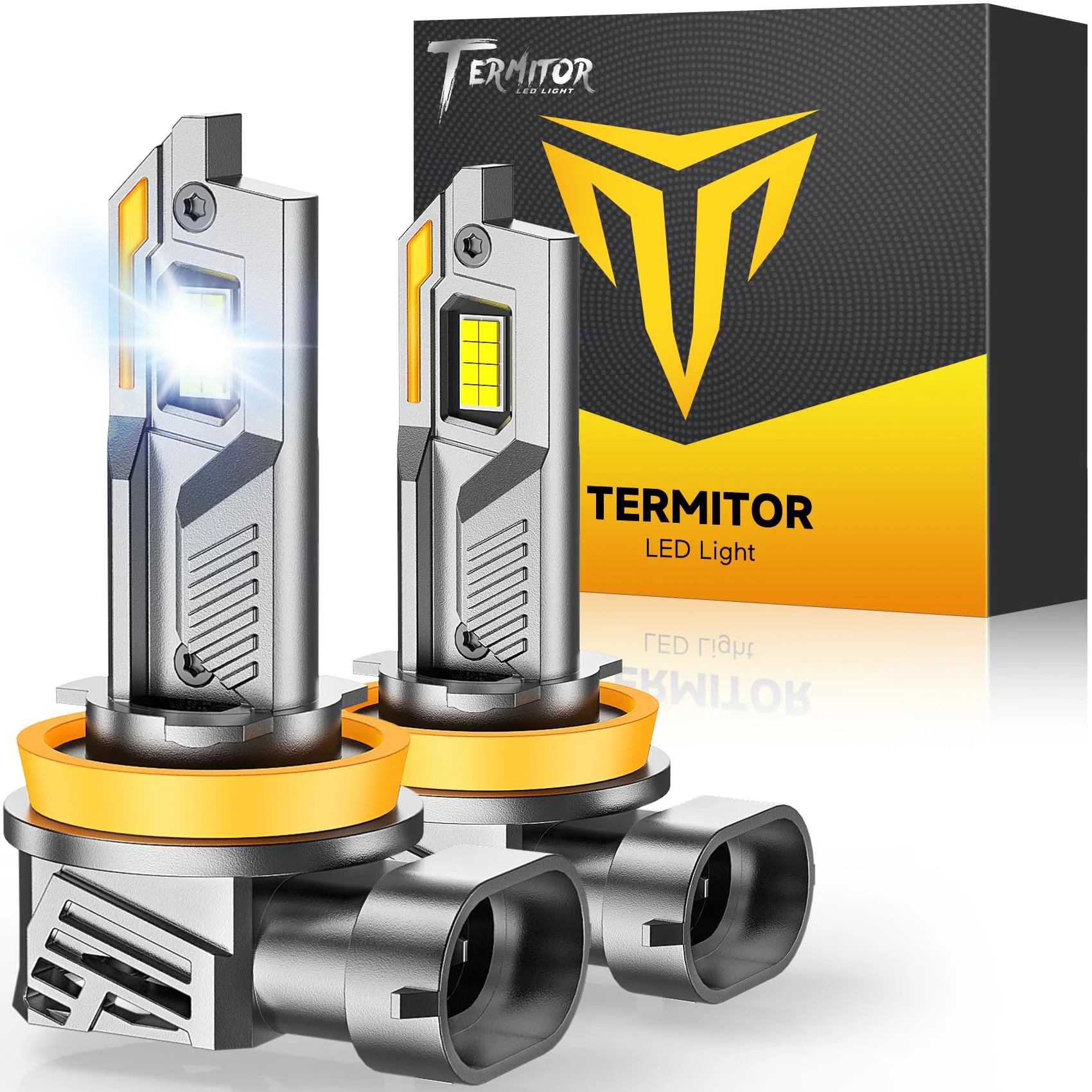 Termitor H13 H10 LED Bulbs Combo for 2004-2014 Ford F-150, 80000LM 4pc - Image 16